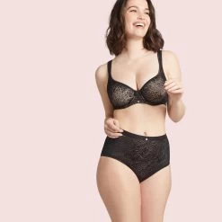 Culotte Noir Just Me 7 Culotte Noir Just Me -Bestform Lingerie BL03492 030 WEB 3