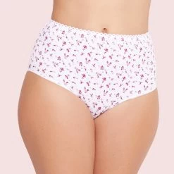 Panty Blanc Best Cotton Print 6 Panty Blanc Best Cotton Print -Bestform Lingerie BL05221 9A0 WEB 1