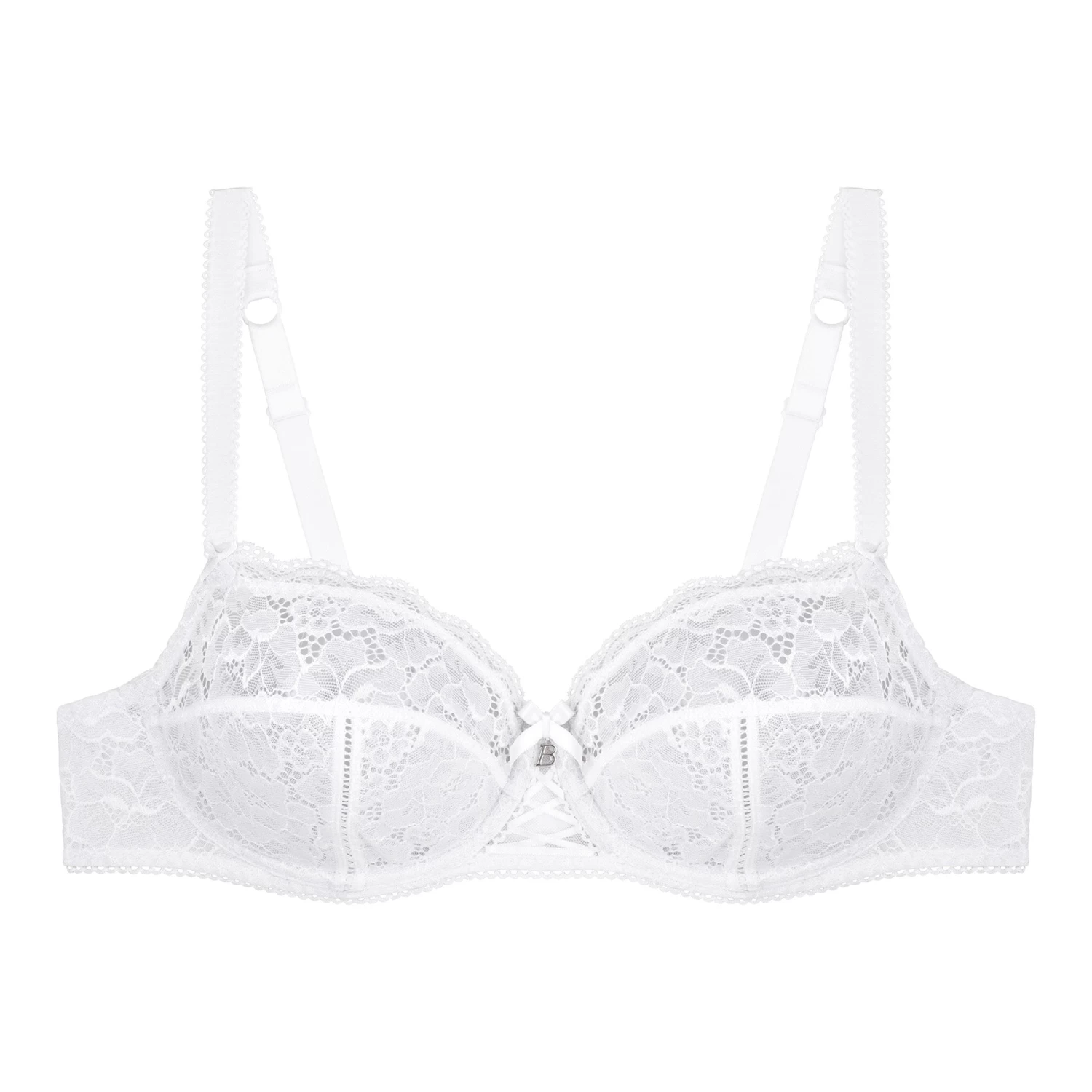 Soutien-gorge Emboîtant Avec Armatures Star White Luccia 1 Soutien-gorge Emboîtant Avec Armatures Star White Luccia