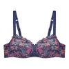 Soutien-gorge Emboîtant Avec Armatures Marine Imprimé Luccia Swing