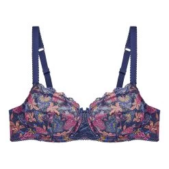 Soutien-gorge Emboîtant Avec Armatures Marine Imprimé Luccia Swing