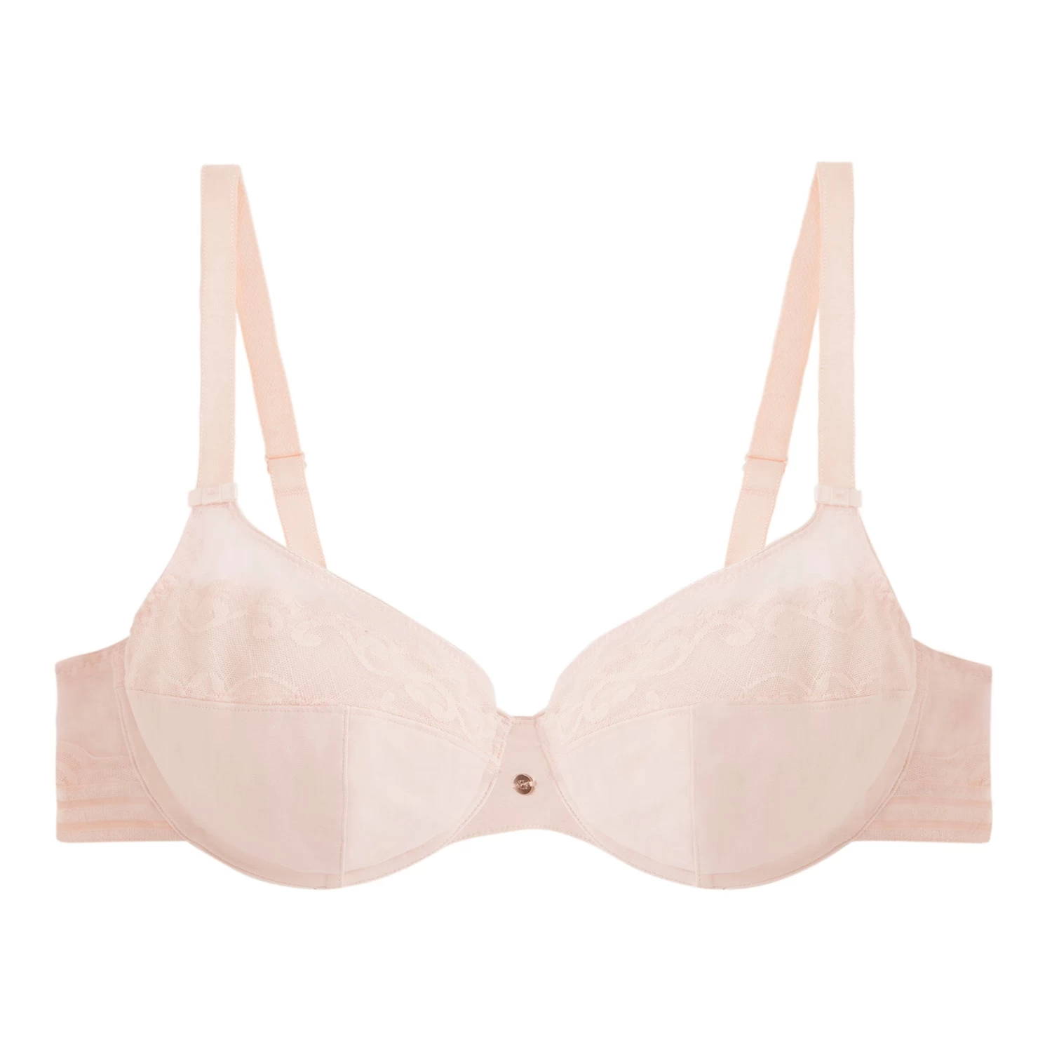 Soutien-gorge Emboîtant Avec Armatures Beige Rosé Just Perfect 1 Soutien-gorge Emboîtant Avec Armatures Beige Rosé Just Perfect