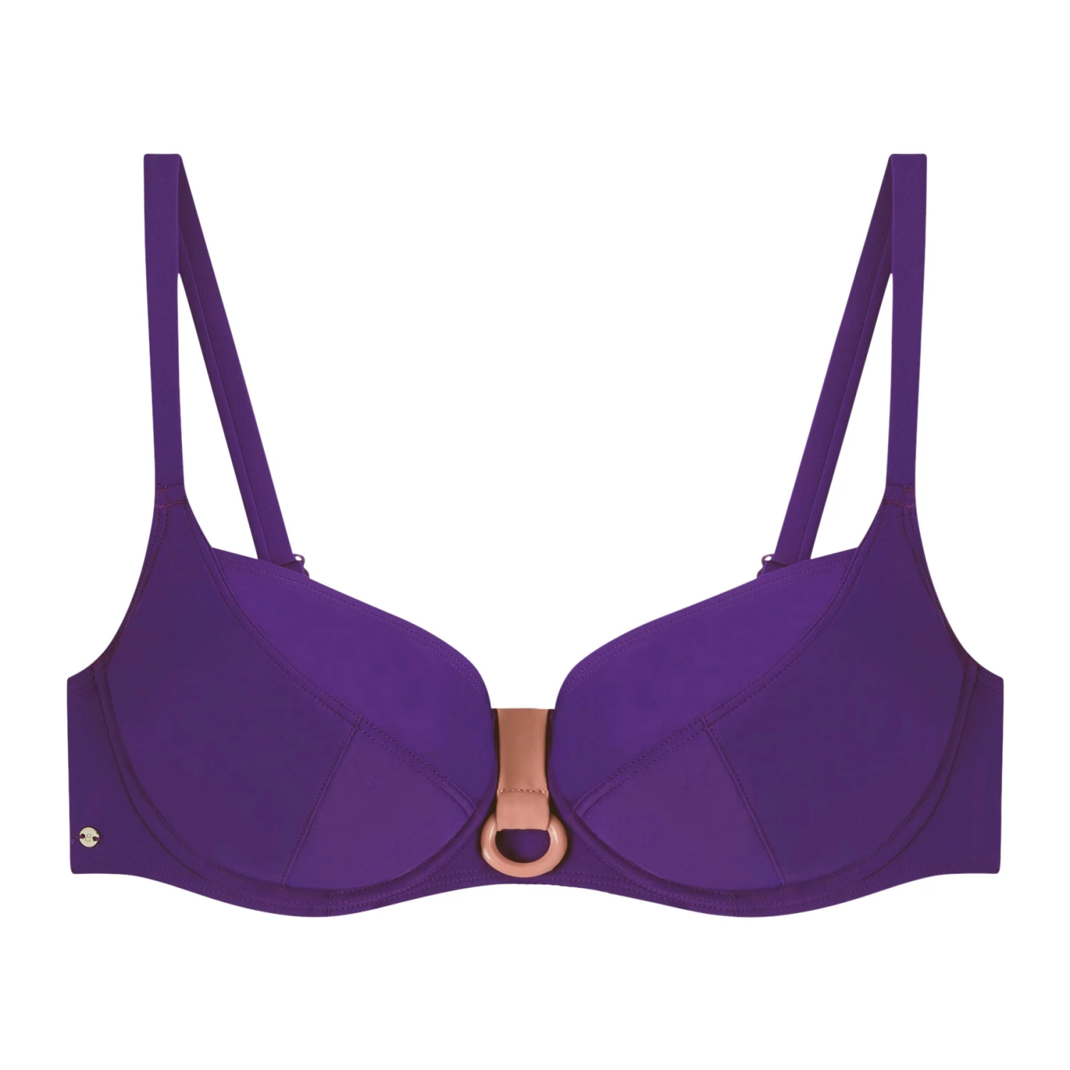 Haut De Maillot Avec Armatures Violet MADDELANA 1 Haut De Maillot Avec Armatures Violet MADDELANA
