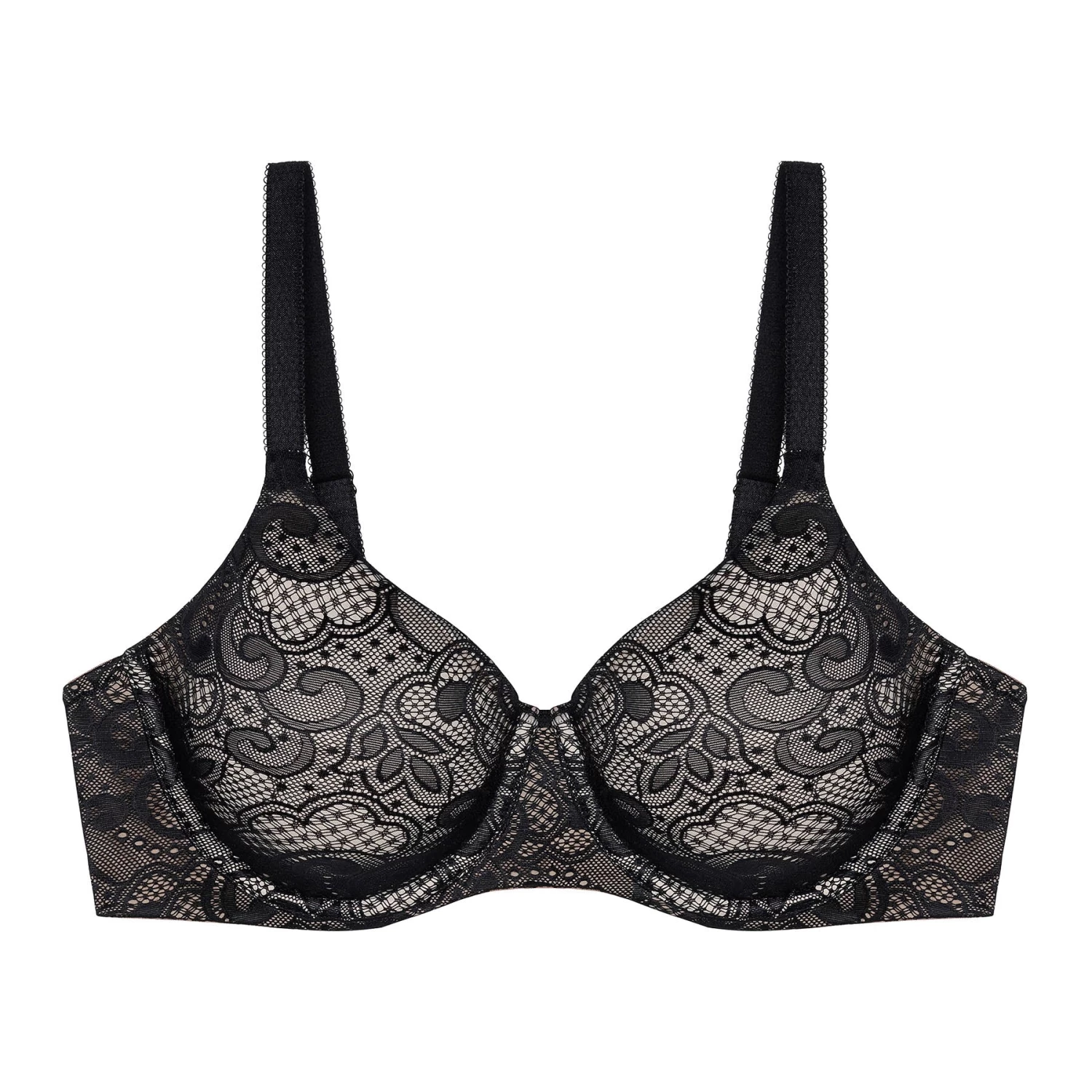 Soutien-gorge Emboîtant Avec Armatures Noir Amalfi 1 Soutien-gorge Emboîtant Avec Armatures Noir Amalfi